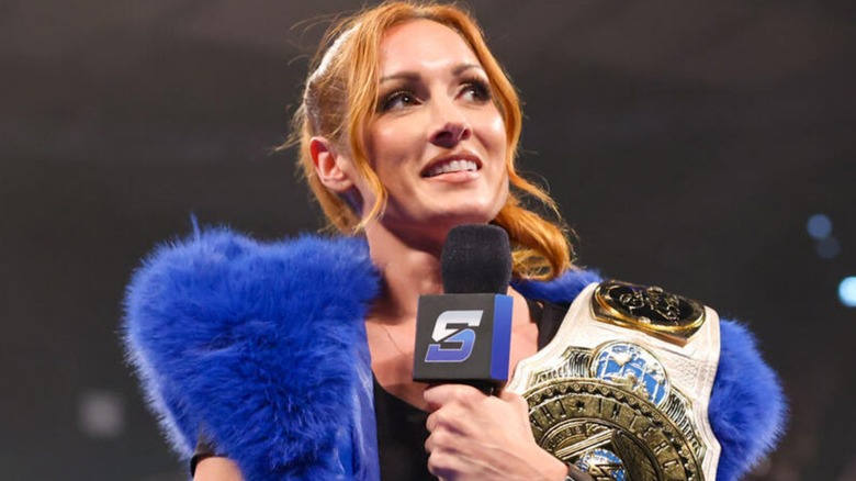 Becky Lynch on "WWE SmackDown"