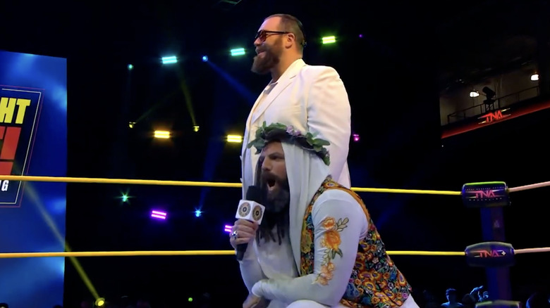The Righteous inside the ring