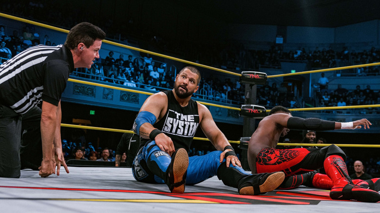 Eddie Edwards during his match on TNA Impact