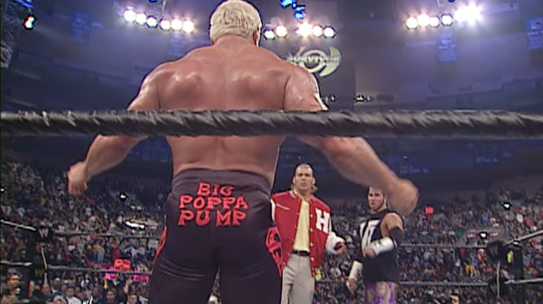 Scott Steiner makes an entrance