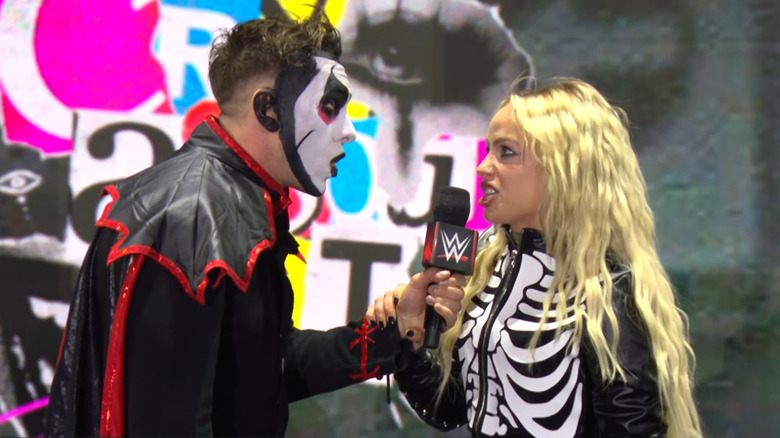 Liv Morgan confronting Danhausen