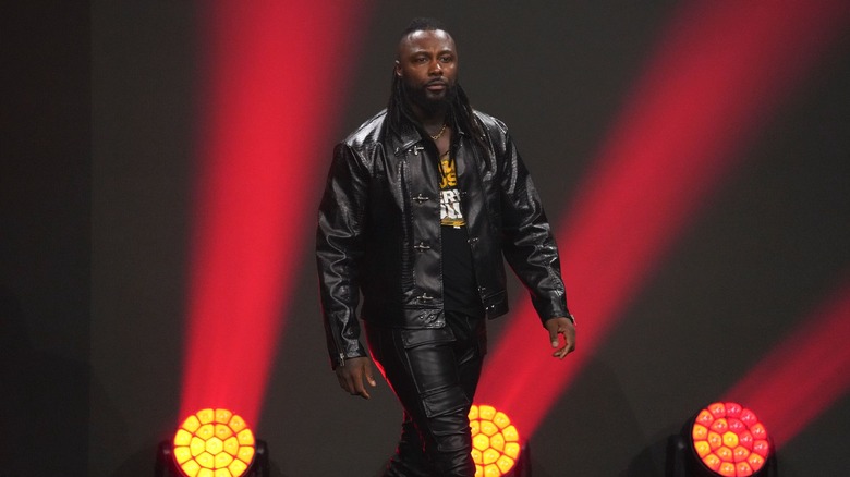 Swerve Strickland makes an entrance