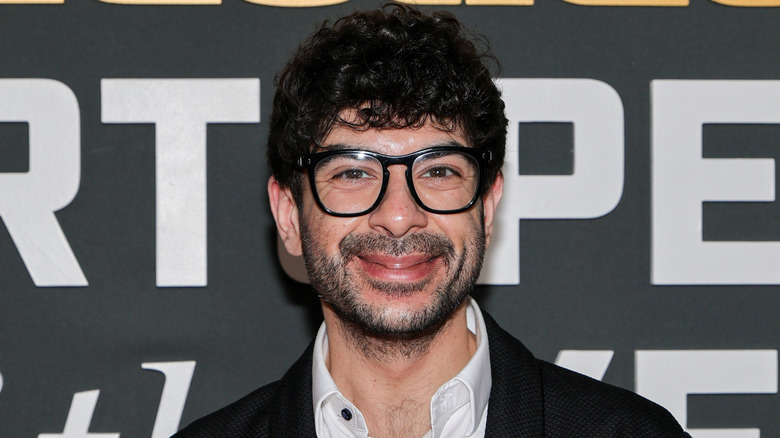 Tony Khan smiling