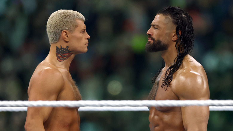 Cody Rhodes versus Roman Reigns at WrestleMania 40