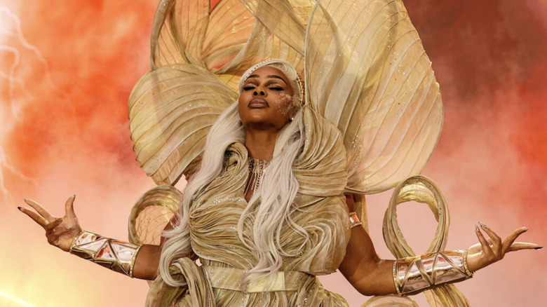 Cargill making her entrance at WrestleMania 42