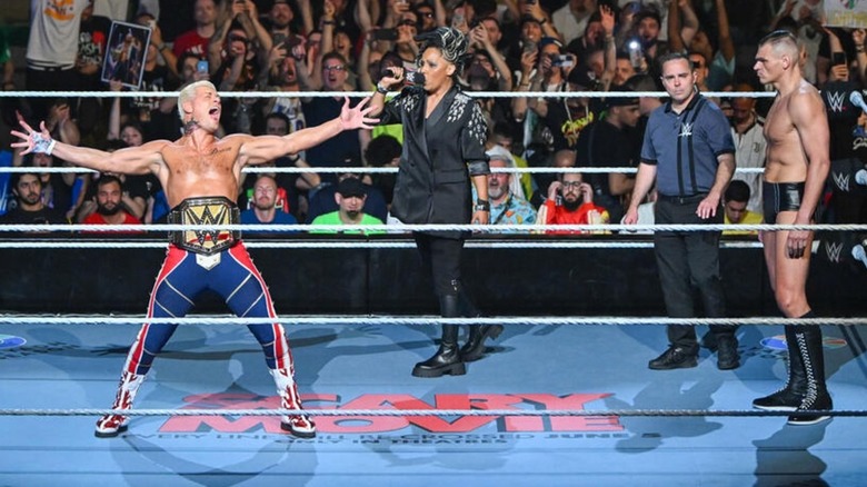 Cody Rhodes and Gunther at Clash in Italy