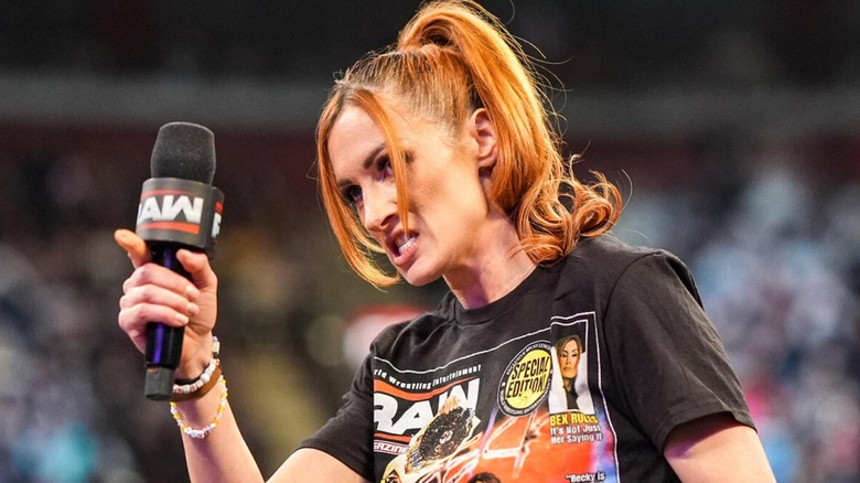 Becky Lynch on "WWE Raw"