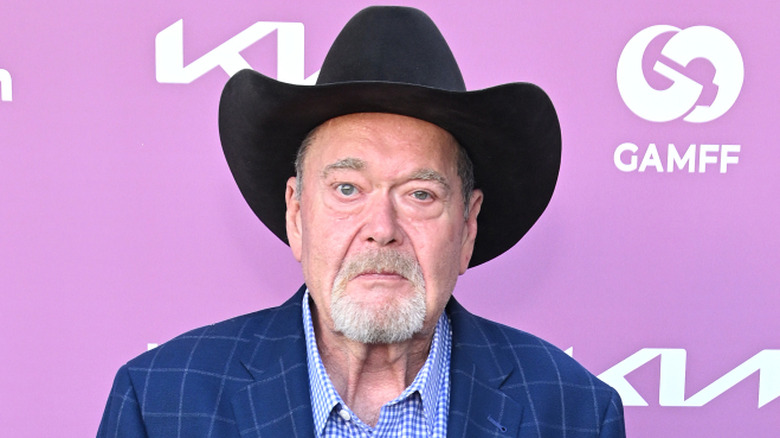 Jim Ross looking weary