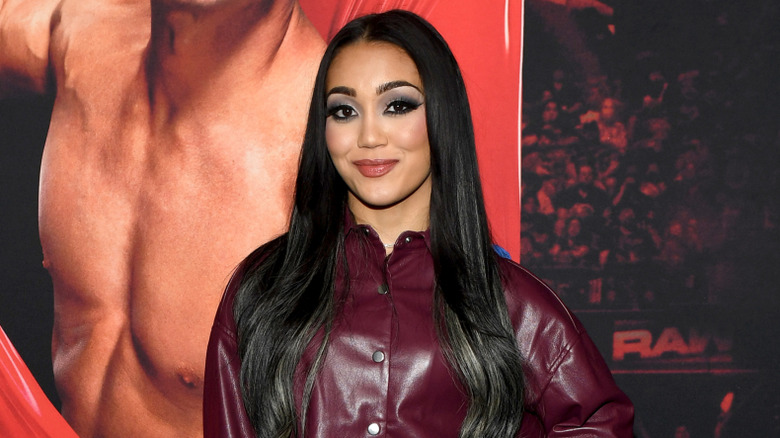 Roxanne Perez attends WWE RAW LIVE ON NETFLIX at Madison Square Garden