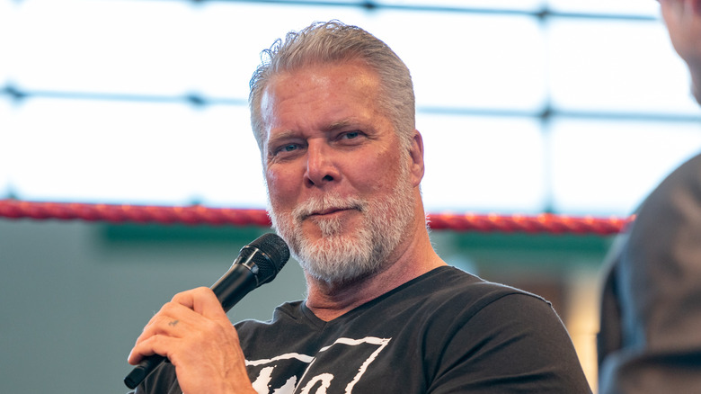 Kevin Nash smirks