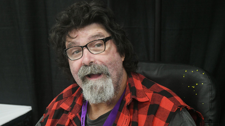 Mick Foley attends the Contropolis New Jersey Autograph Convention at Meadowlands Exposition Center on July 13, 2024 in Secaucus, New Jersey.