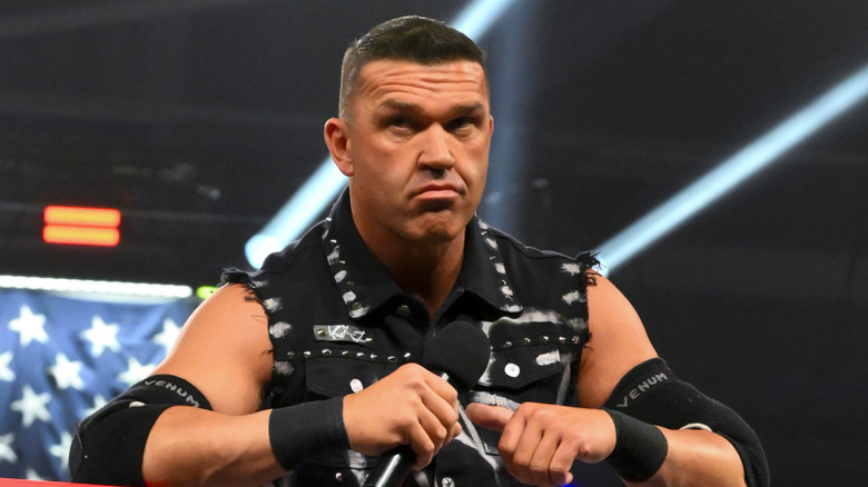 Frankie Kazarian participates in the U.S. vs. Canada Border Brawl on May 25, 2025