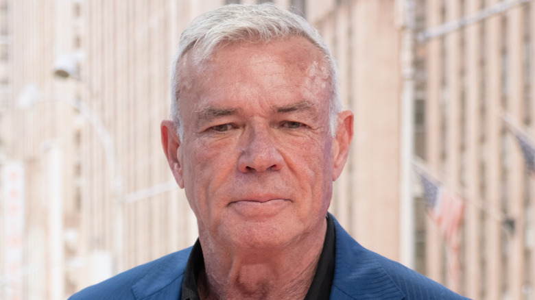 Eric Bischoff looking sad