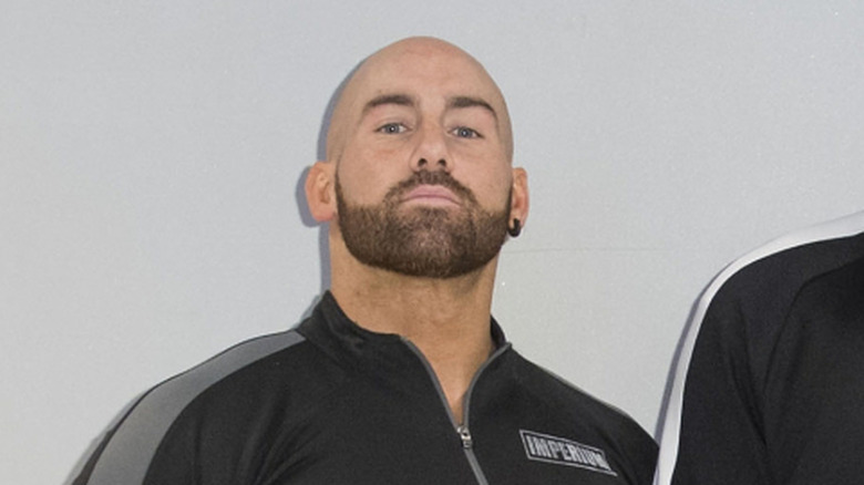 Fabian Aichner looking stoic