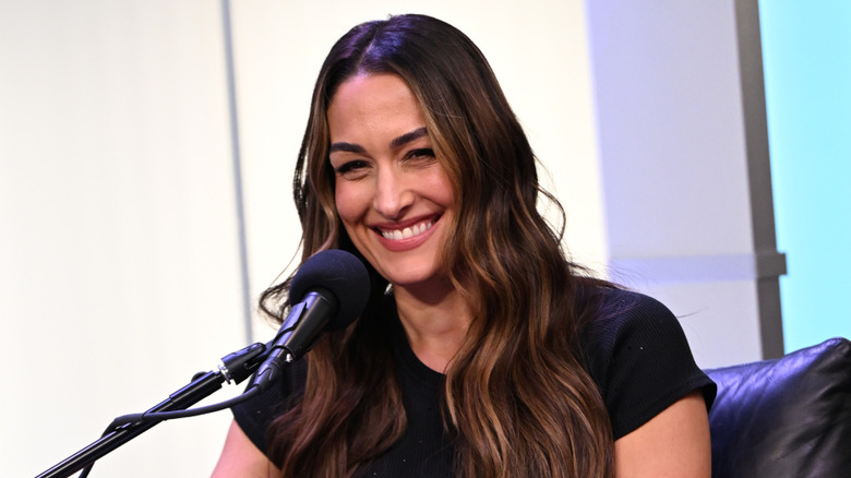 Nikki Bella hosts "Women of WWE with Nikki & Brie" at SiriusXM Studios