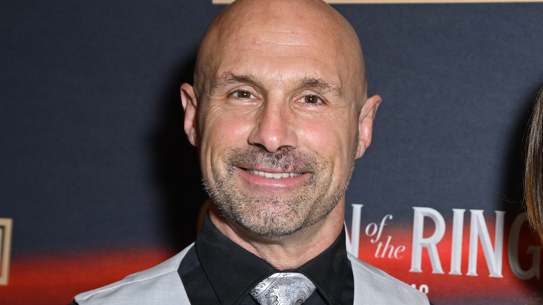 Christopher Daniels is smiling