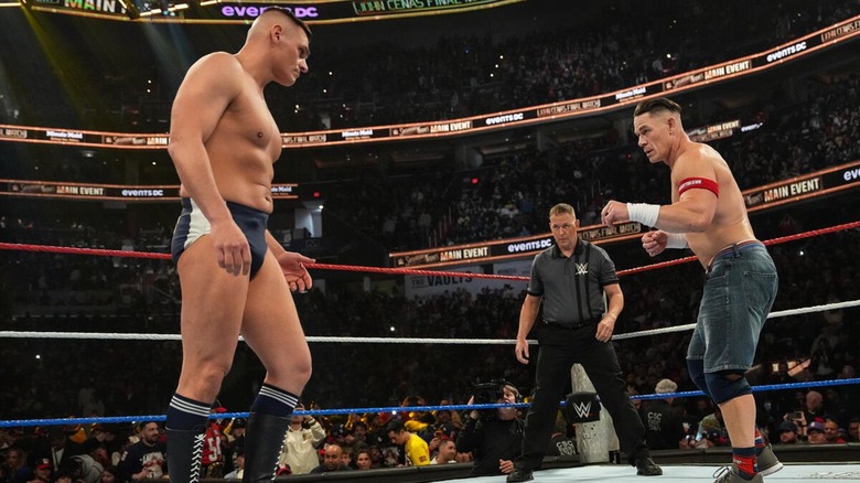 GUNTHER and John Cena