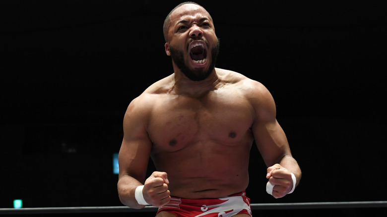 Johnathan Gresham in the ring