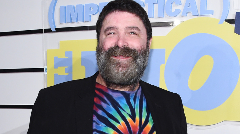Mick Foley smiling