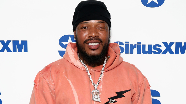 American rapper Fetty Wap poses at a red carpet event