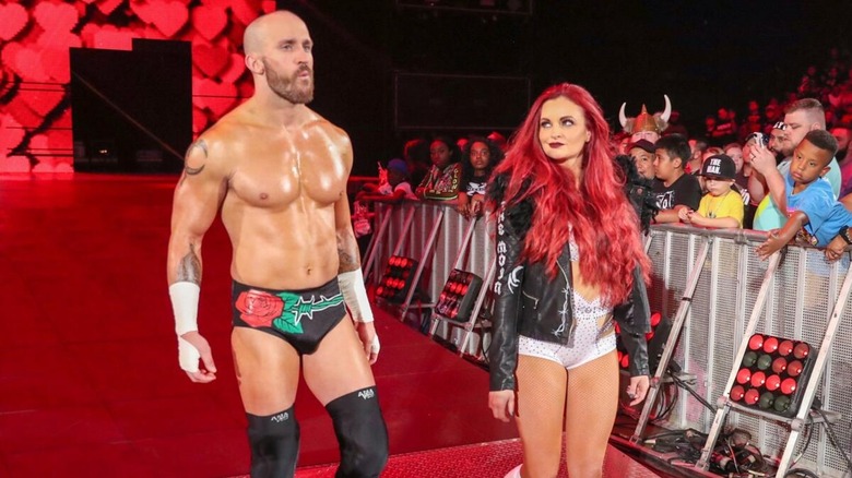 Mike Bennett and Maria Kanellis on WWE Raw