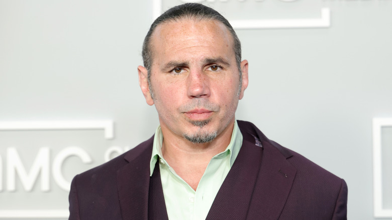 Matt Hardy on the red carpet