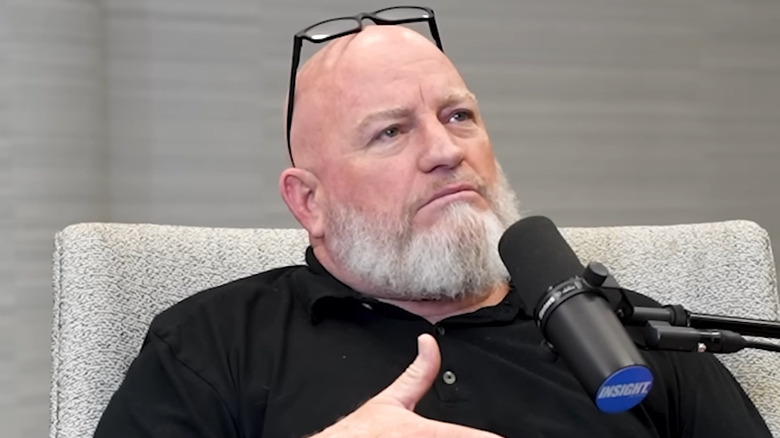Brian James AKA Road Dogg during an interview
