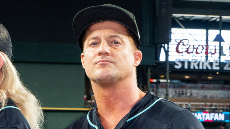 Ryan Nemeth at an Arizona Diamondbacks game
