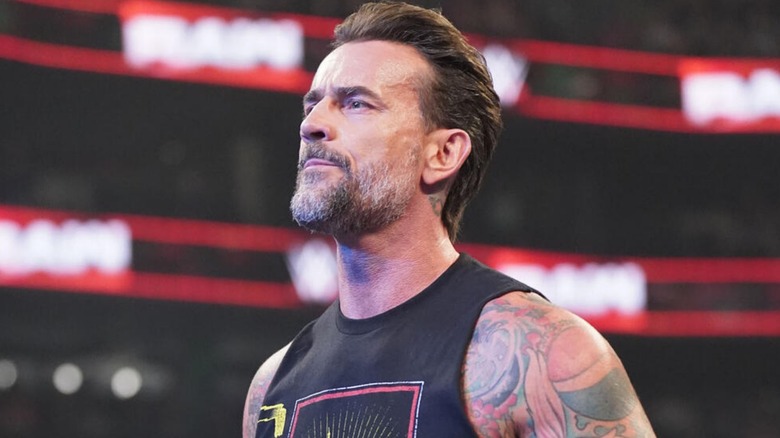 CM Punk on "WWE Raw"