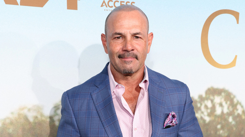 Chavo Guerrero attends the premiere of A24's "The Iron Claw" at The Texas Theatre on November 08, 2023 in Dallas, Texas.