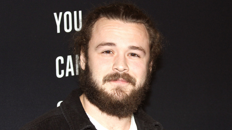 Jack Perry at a movie premiere
