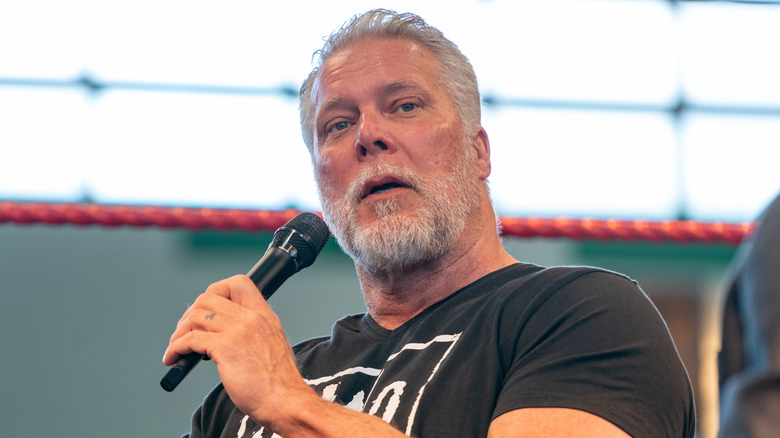 Kevin Nash hearing an interesting question