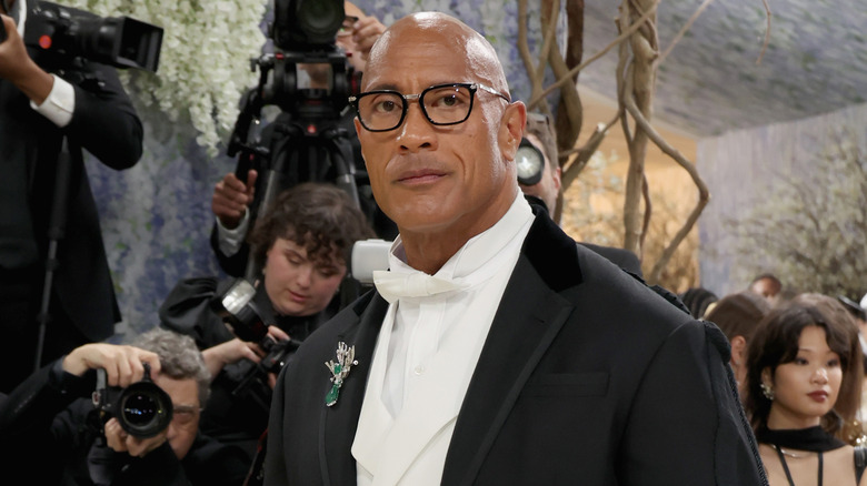 Dwayne Johnson on the red carpet