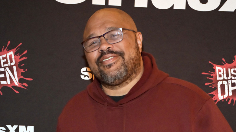 D'Lo Brown at a WrestleMania party