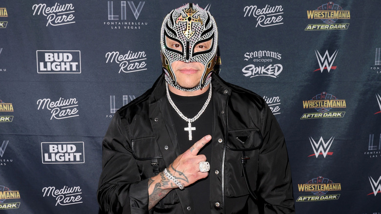 Rey Mysterio attends WrestleMania After Dark Las Vegas Launch Party