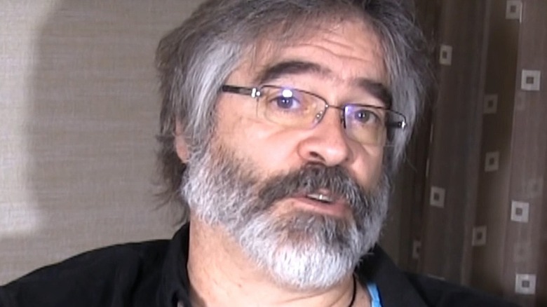 Vince Russo speaking during an interview on The Hannibal TV.