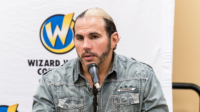 Matt Hardy getting very sleepy