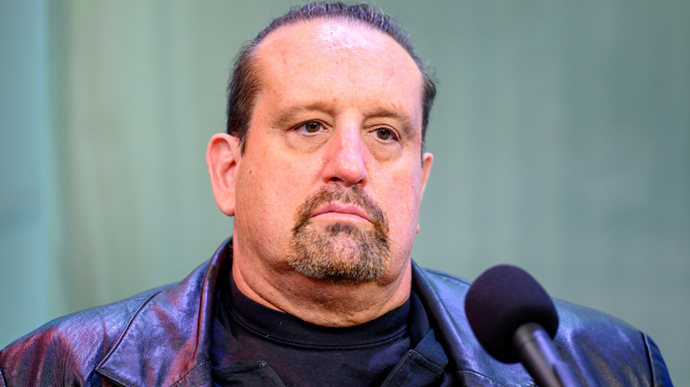 Tommy Dreamer during the Busted Open podcast at SiriusXM Studios on October 23, 2025 in New York City.