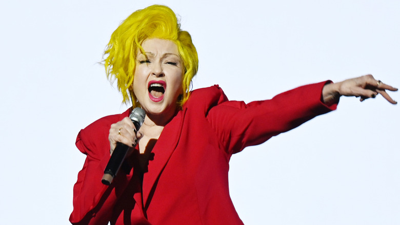 Cyndi Lauper performs at her Las Vegas Residency at The Colosseum at Caesars Palace