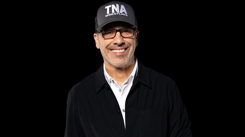 A profile shot of TNA President Carlos Silva is shown