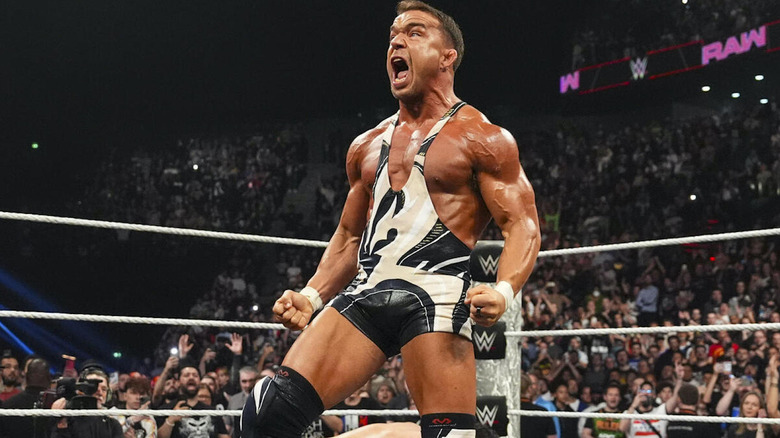 Chad Gable in a WWE ring