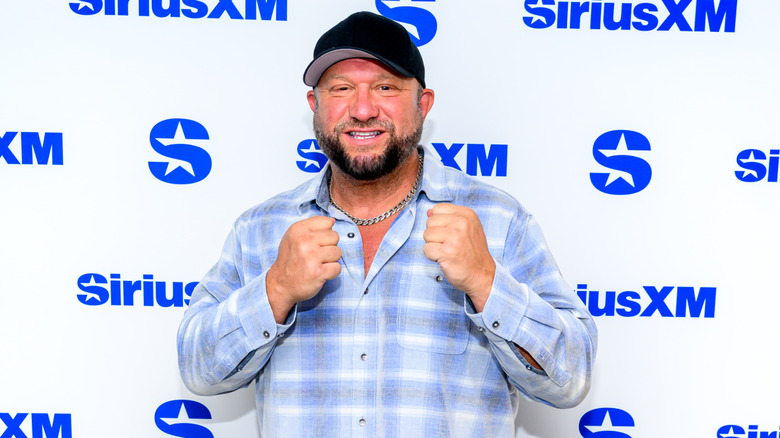WWE Hall of Famer Bully Ray poses at red carpet premiere