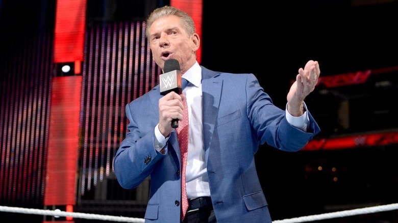 Vince McMahon talking