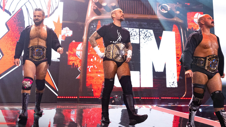 FTR with CM Punk on AEW Collision