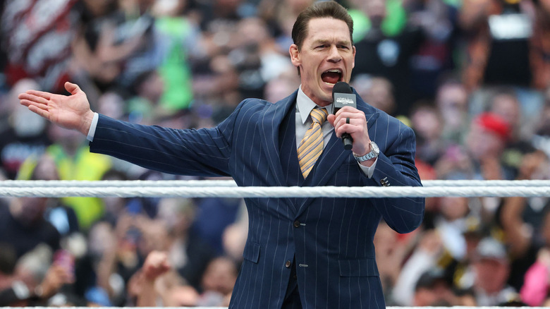 John Cena talking