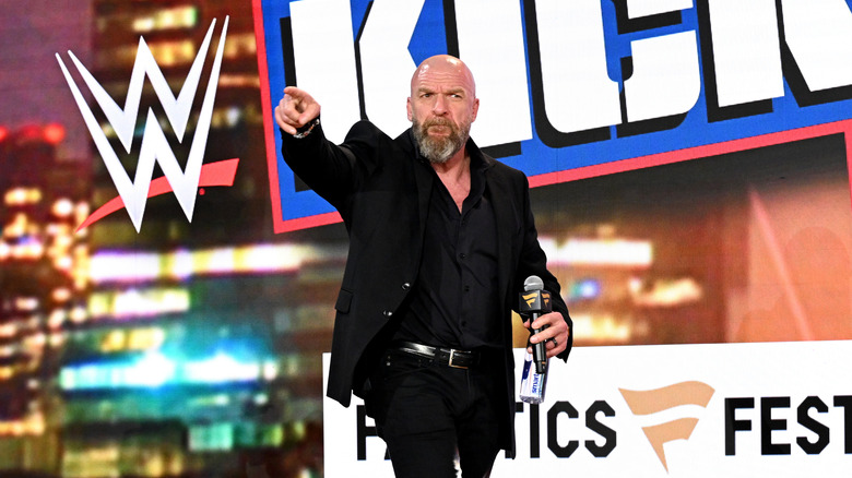 Triple H attends the Fanatics Fest NYC 2025 at Javits Center on June 21, 2025 in New York City.