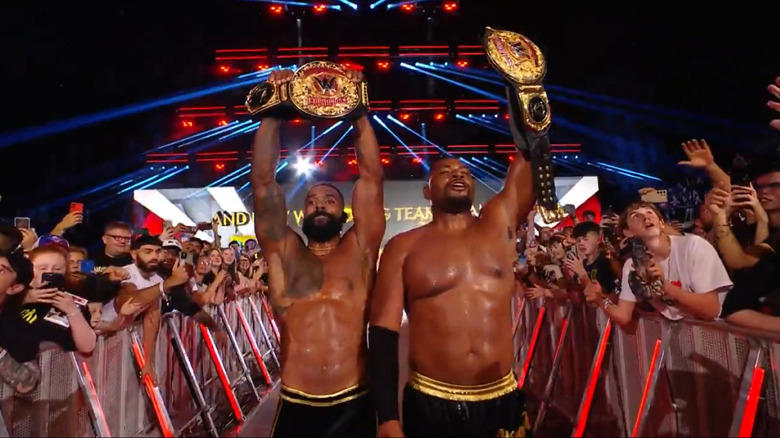The Street Profits win the World Tag Team Championship