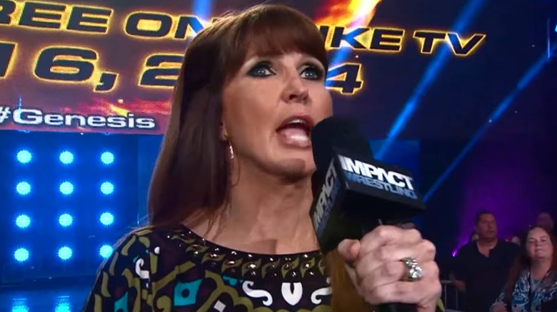 Dixie Carter talking on TNA