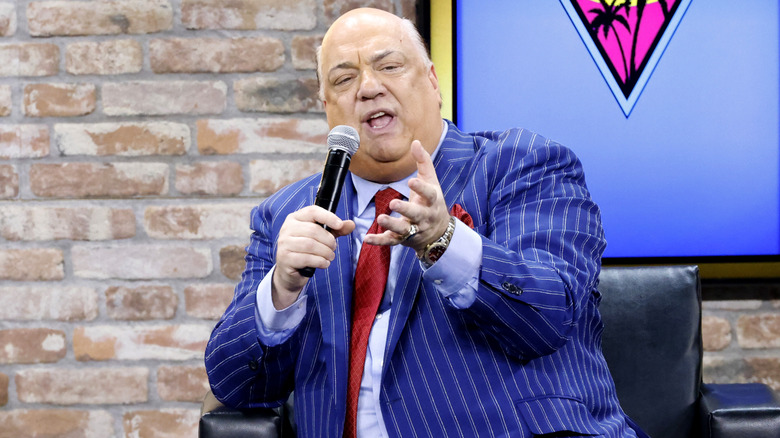 Paul Heyman talking