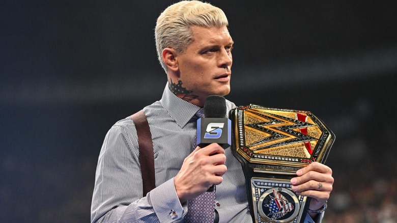 Cody Rhodes talking